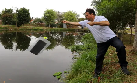 Jacareí conclui primeira etapa de projeto de despoluição por bioestimulação no Lago do Jaú