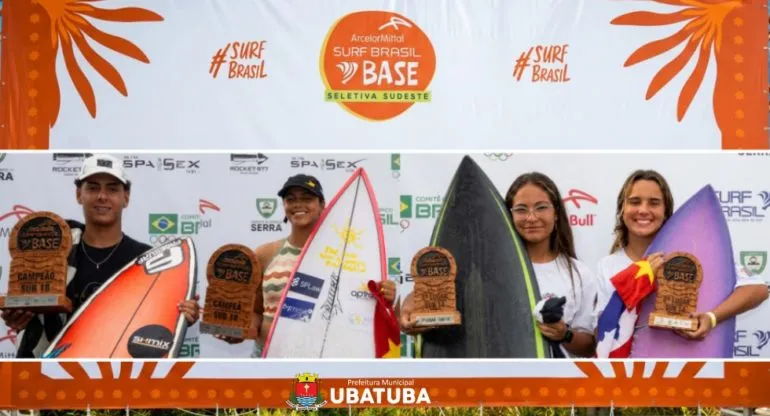 Surfistas de Ubatuba conquistam resultados de destaque em competições
