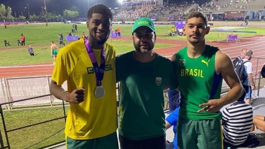 Técnico e dois atletas de Taubaté são convocados para representar o Brasil em Sul-Americano de atletismo