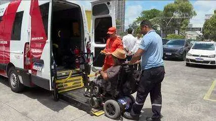 Eleitores com deficiência ou mobilidade reduzida podem solicitar transporte gratuito para votar