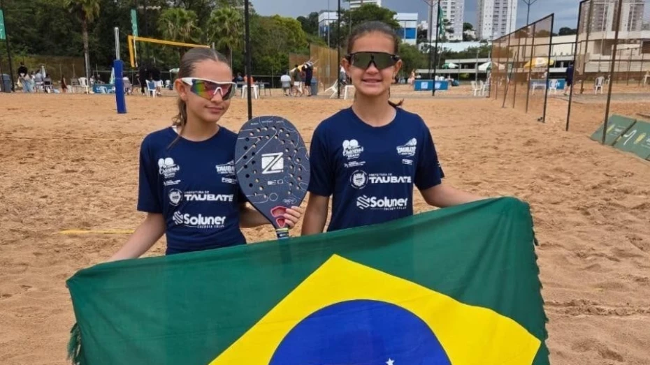 Atletas de beach tennis de Taubaté são convocadas para representar São Paulo na Copa das Federações