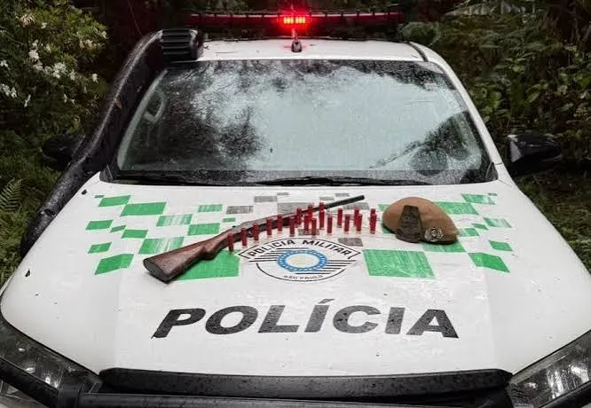 Polícia Ambiental apreende espingarda e munições no Parque Estadual da Serra do Mar