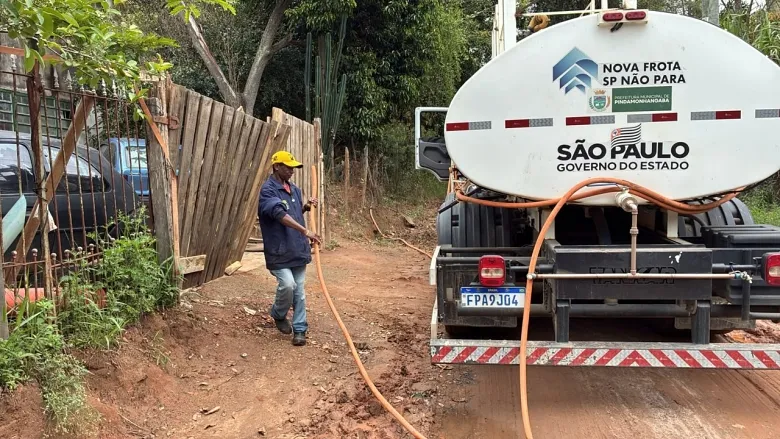 Projeto Água para Todos retoma atendimento emergencial após período de chuvas em Pindamonhangaba