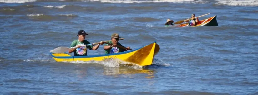 Corrida de Canoa Caiçara reúne tradição e esporte em Ubatuba