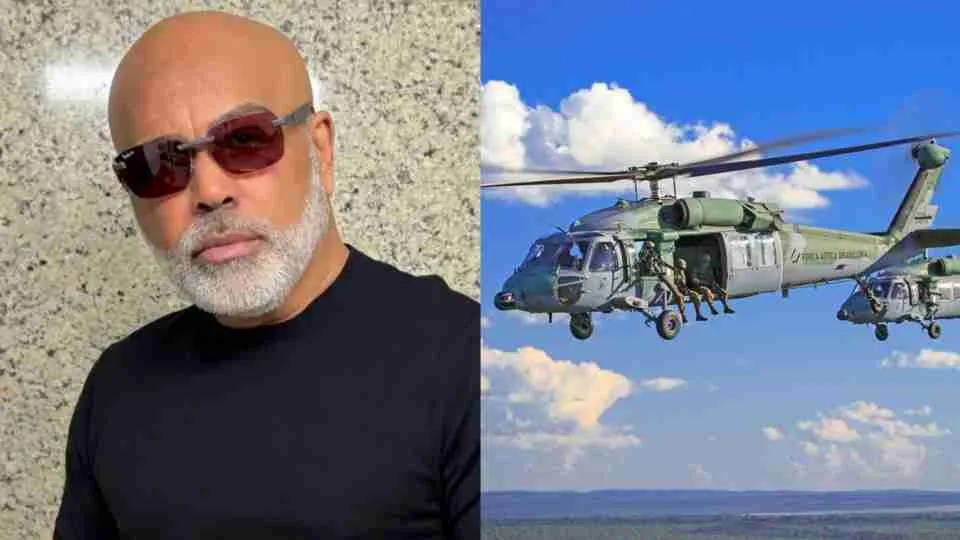 Helicóptero com cantor Rick desaparece em Santa Catarina e mobiliza buscas