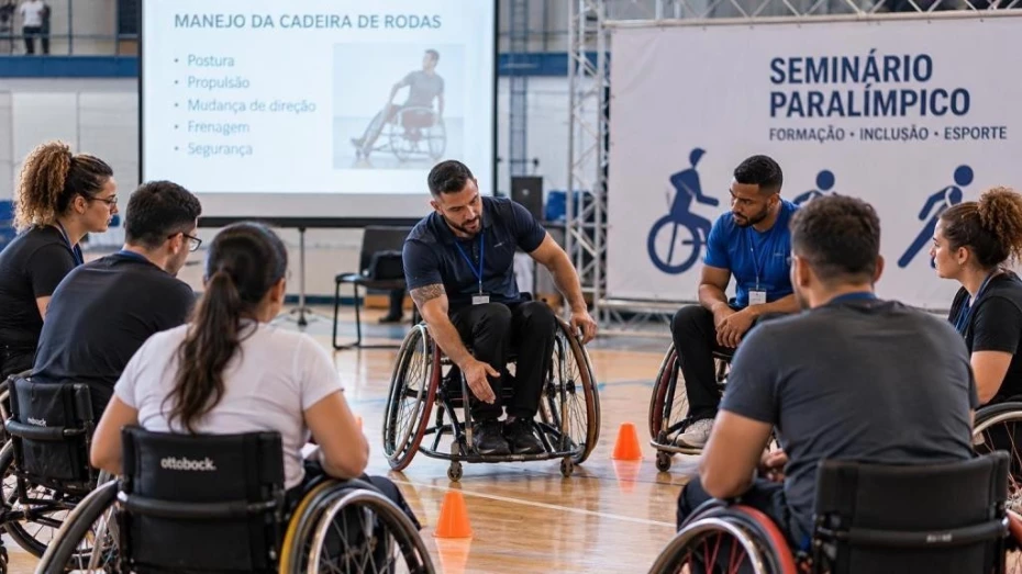 Taubaté recebe seminário gratuito com vivência de esportes paralímpicos neste sábado