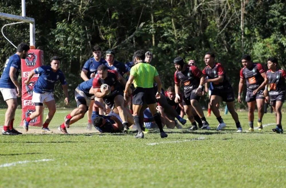 Jacareí Rugby enfrenta Farrapos na estreia do hexagonal final do Campeonato Brasileiro