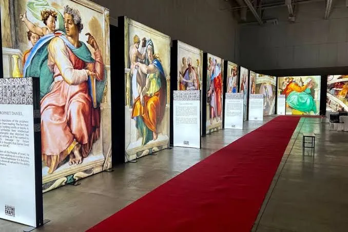 São José recebe exposição com reproduções de obras de Michelangelo na Capela Sistina