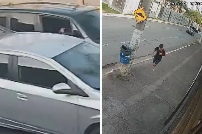 Vídeo mostra carros de estudante de Medicina e bombeiro lado a lado antes de discussão que terminou em morte em Taubaté