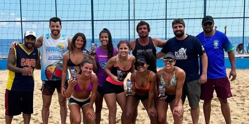 Vôlei adaptado de Caraguatatuba conquista prata e bronze no 2º Torneio da Amizade