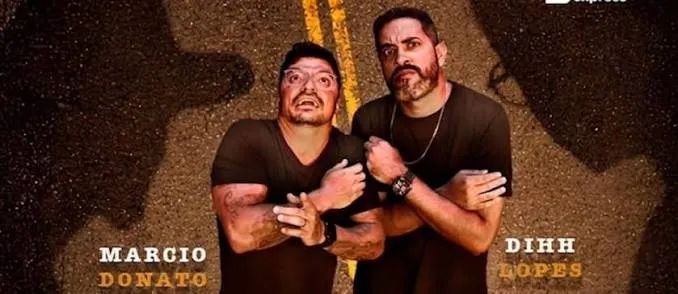 Dihh Lopes e Márcio Donato apresentam stand-up “Série B” em Caraguatatuba