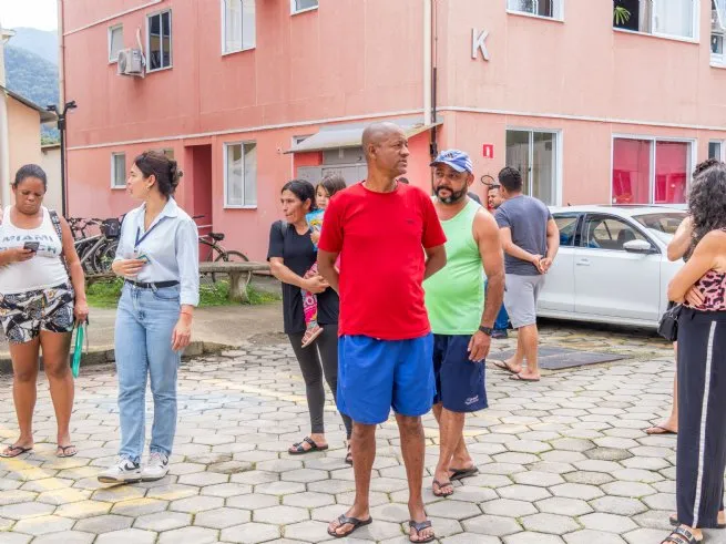 Cerca de 40 famílias do Morro do Esquimó avançam no reassentamento em São Sebastião