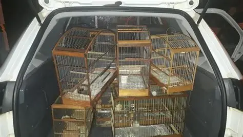 Polícia Ambiental apreende seis aves mantidas irregularmente em Lavrinhas