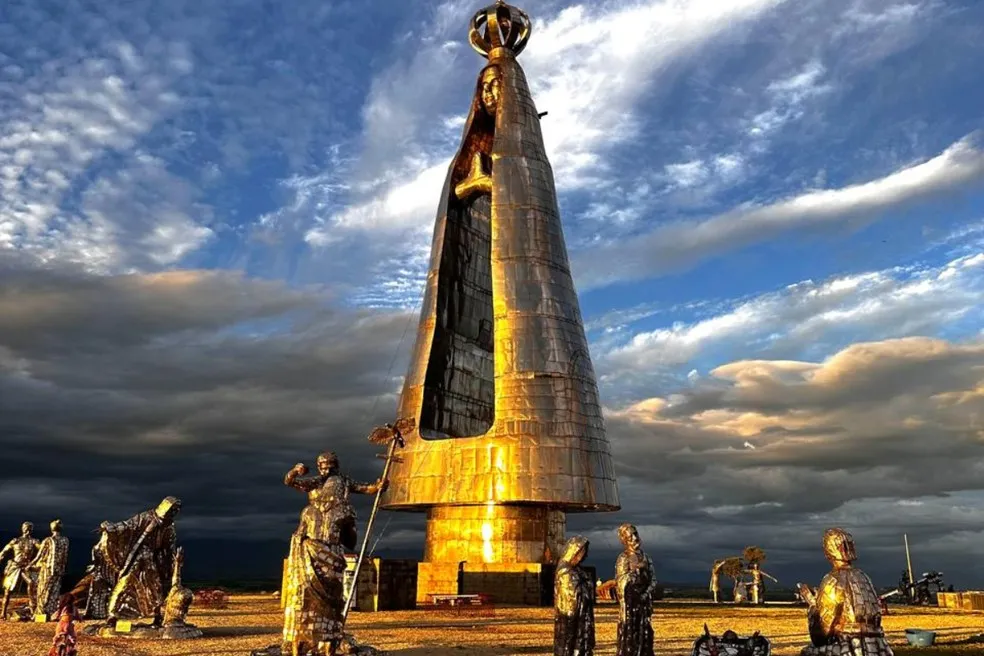 Maior que o Cristo Redentor, estátua gigante de Nossa Senhora Aparecida já recebeu mais de 1 milhão de visitas