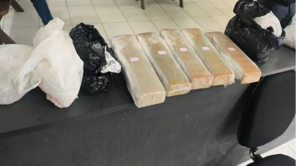 Polícia Militar encontra drogas e materiais para preparo de entorpecentes em quintal de residência