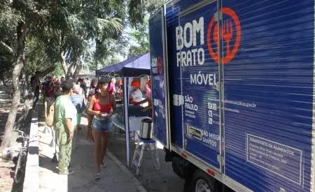 Bom Prato Móvel chega ao Jardim do Vale, em Jacareí, com 300 refeições diárias a R$ 1