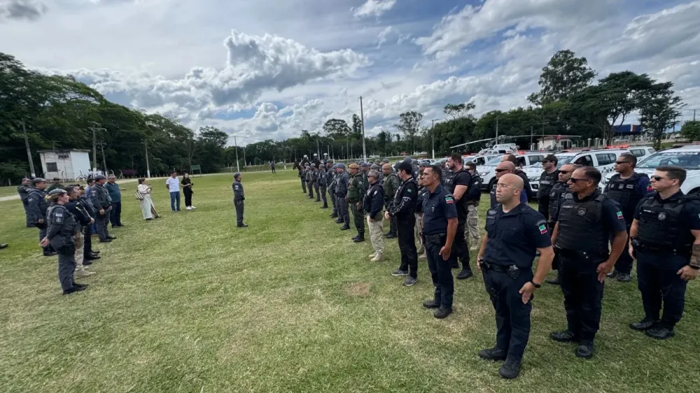 Pindamonhangaba recebe Operação Impacto com mais de 60 agentes de segurança espalhados pela cidade