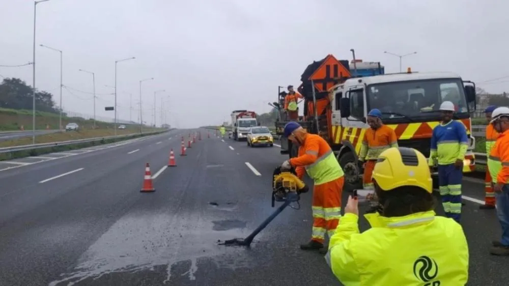 Via Dutra terá interdições de faixas para obras no Vale do Paraíba até domingo, 25 de outubro