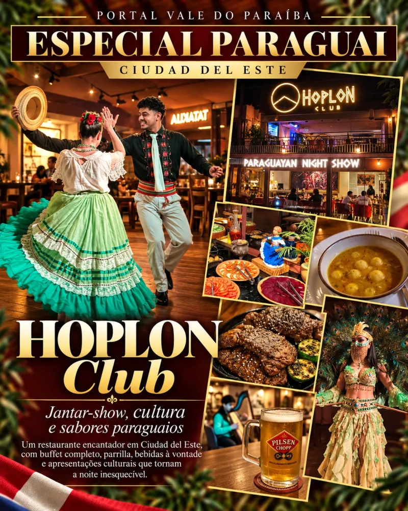 Especial Paraguai – Ciudad del Este: Hoplon Club une gastronomia, cultura e espetáculos às margens do Lago da República