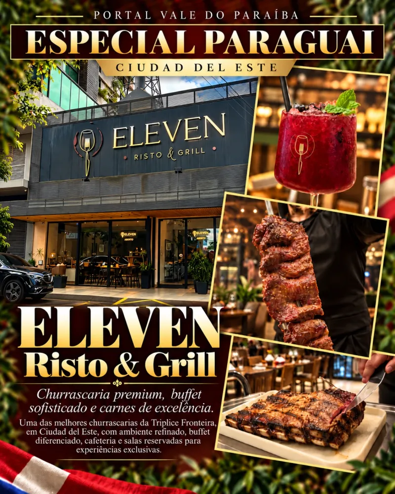Especial Paraguai – Ciudad del Este: Eleven Risto & Grill surpreende com carnes premium, gastronomia sofisticada e hospitalidade