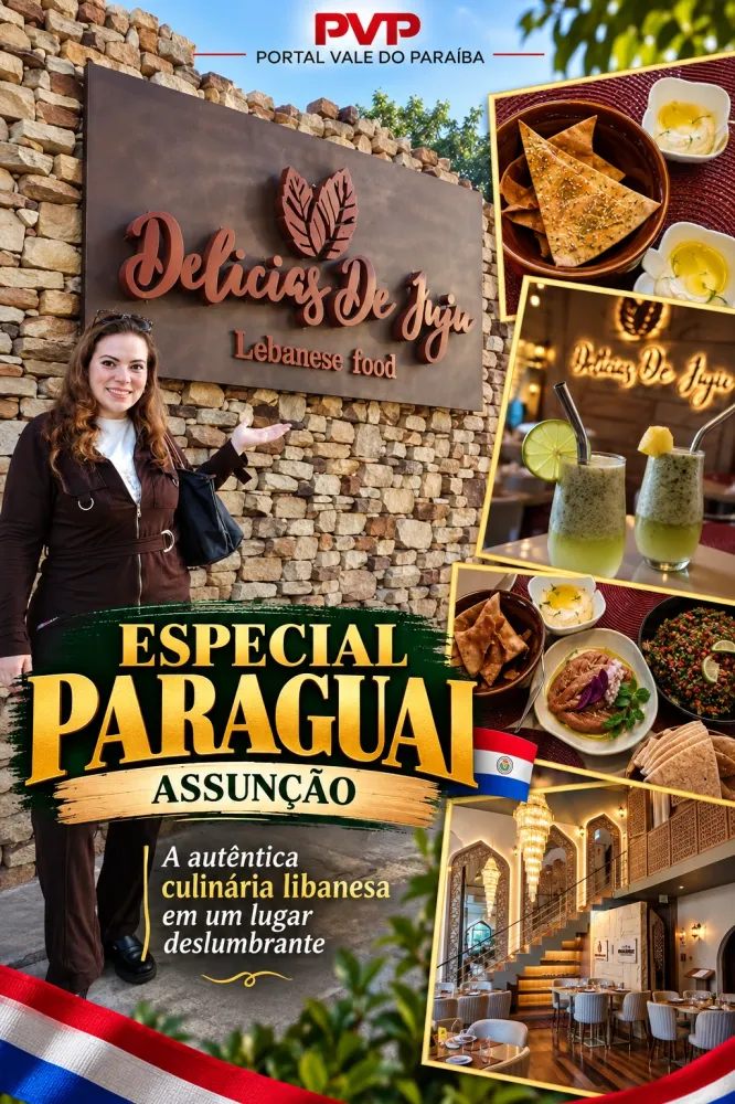 Especial Paraguai – Assunção: Delícias da Juju encanta com sabores autênticos do Líbano, ambiente deslumbrante e uma experiência inesquecível