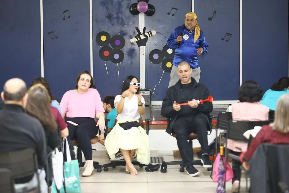 The Vovoice emociona público na Casa do Idoso Sul e transforma palco em celebração da música e da melhor idade