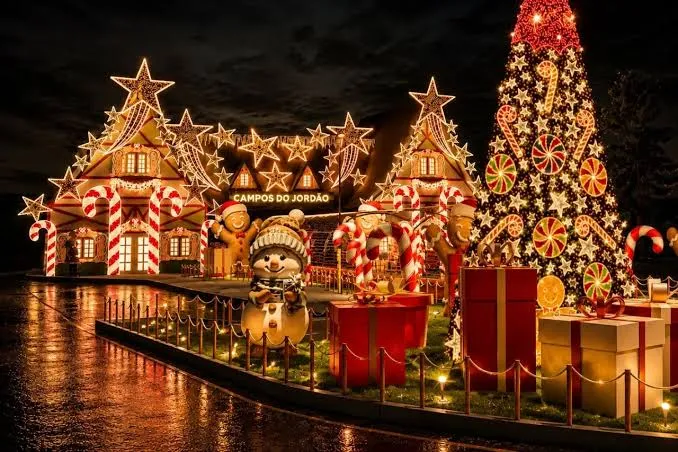 Campos do Jordão inaugura Natal dos Sonhos 2026 e projeta receber 1,7 milhão de turistas durante temporada