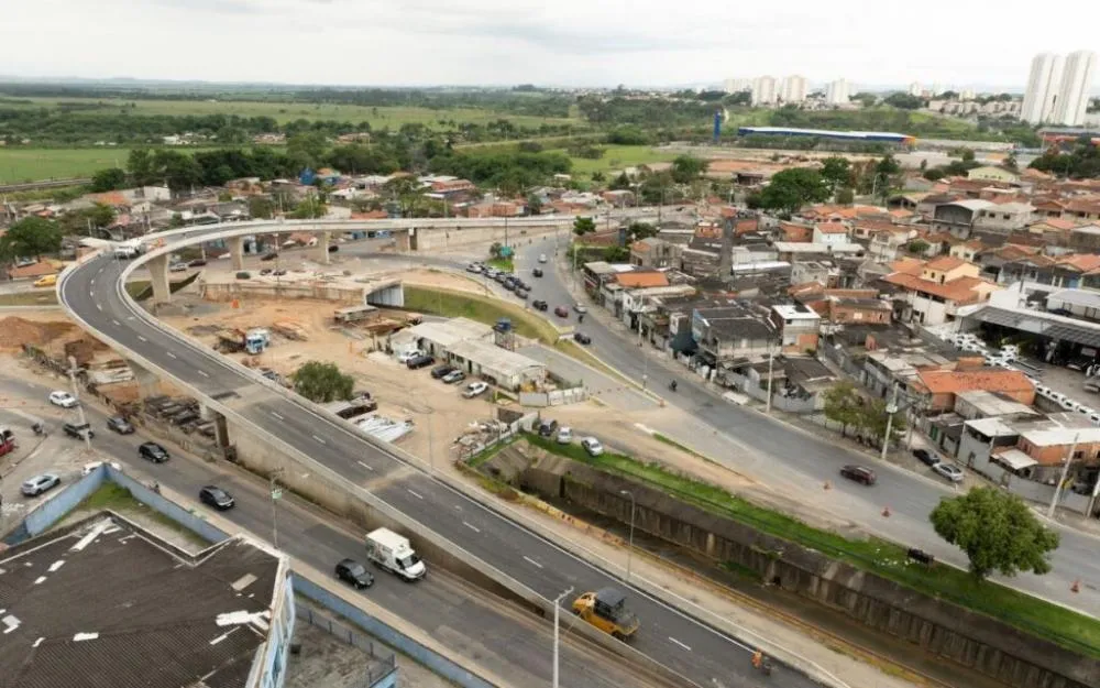 São José dos Campos libera novo túnel e viaduto da Sebastião Gualberto; veja como ficam os acessos e as interdições até segunda-feira