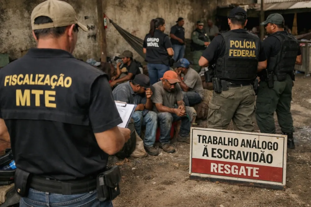 Governo federal resgata 2.772 pessoas em situação de trabalho análogo à escravidão em 2025