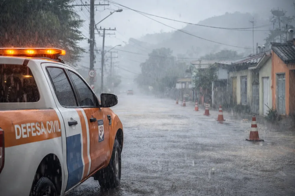  Segundo a Defesa Civil do Estado de São Paulo, que emitiu um alerta para toda a região por conta da previsão, o acumulado de chuva previsto é considerado: médio para São José dos Campos e cidades próximas alto para as cidades do Litoral Norte e Serra da Mantiqueira “Na sexta-feira (3
