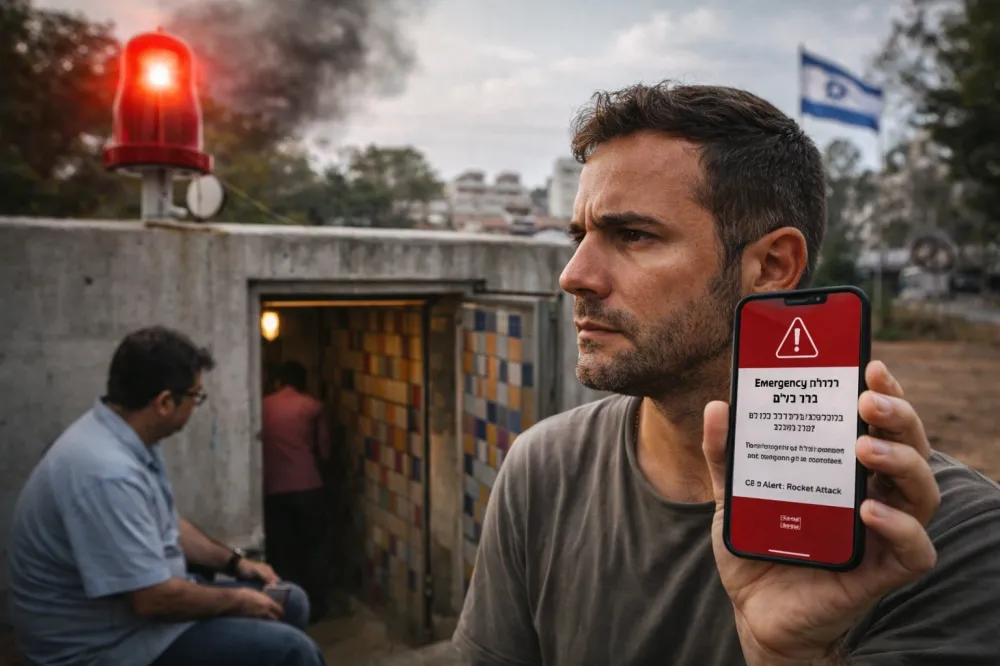 Em menos de cinco horas, paranaense em Israel ouviu sirene de contra-ataque ao menos seis vezes enquanto cuidava de pacientes com autismo