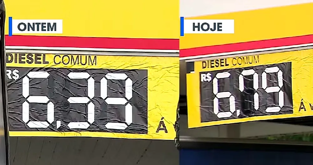 Diesel sobe até R$ 0,40 em 24 horas no Vale do Paraíba, e postos já registram falta de combustível