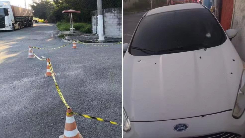 Pindamonhangaba: homem é morto a tiros após deixar a esposa no trabalho