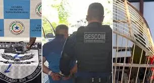 Homem é detido com arma irregular durante fiscalização da Polícia Ambiental em Paraibuna