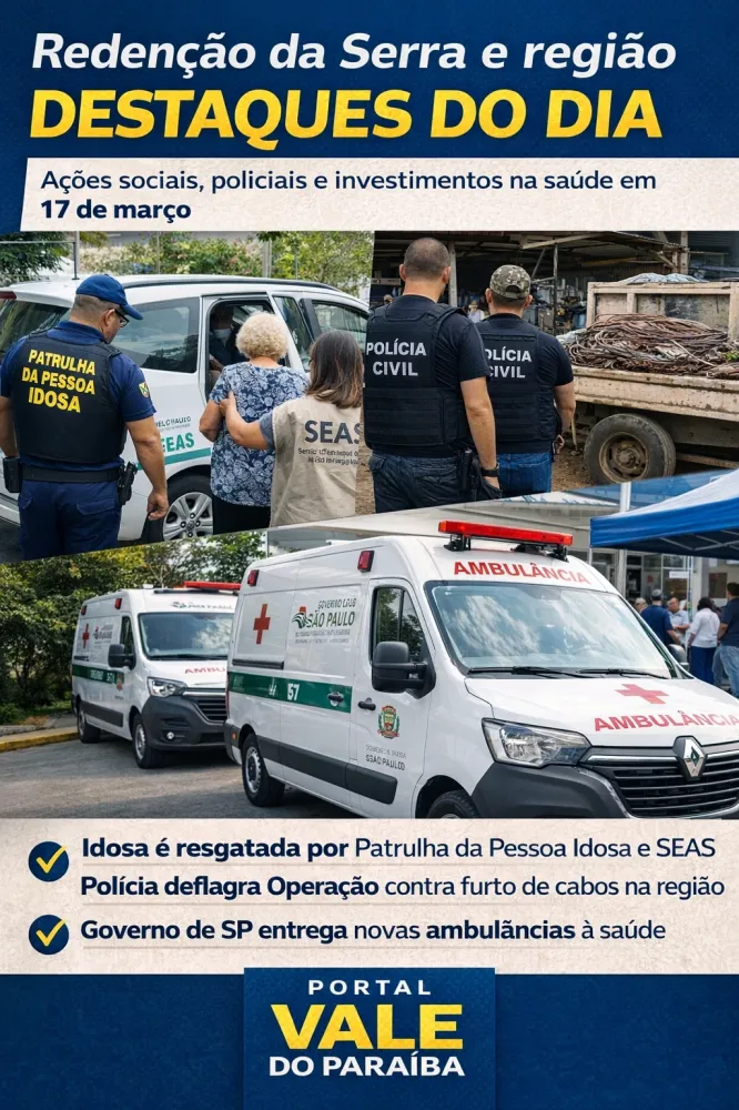 Redenção da Serra: ação social, segurança e melhorias na saúde marcam o dia 17 de março