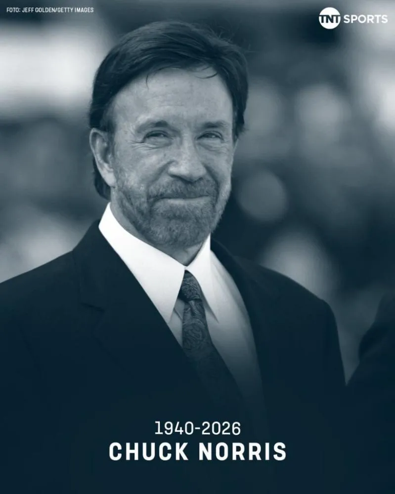 Luto nas artes marciais e no cinema: morre Chuck Norris, aos 86 anos, no Havaí