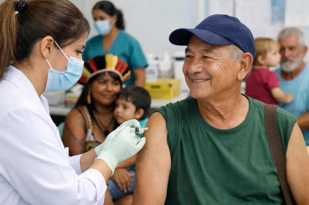 Dia “D” contra Influenza imuniza mais de 1600 pessoas em Ubatuba