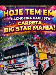 Carreta Big Star Mania faz sucesso em Cachoeira Paulista e segue na cidade com passeios a partir de R$ 10