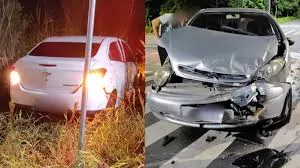 Motorista é preso por embriaguez ao volante após acidente em Cachoeira Paulista