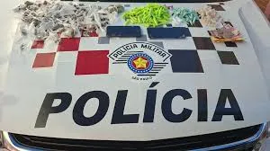 Polícia Militar prende dois por tráfico de drogas em Cachoeira Paulista e apreende grande quantidade de entorpecentes