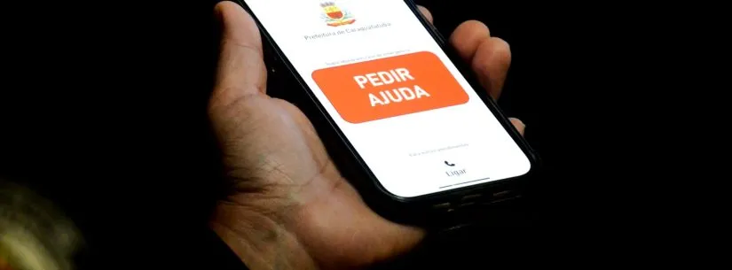 Alerta de dispositivo de proteção expõe violência doméstica e leva à detenção em Caraguatatuba