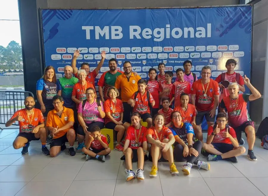 Pinda conquista títulos e pódios na Liga Valeparaibana de Tênis de Mesa em Taubaté