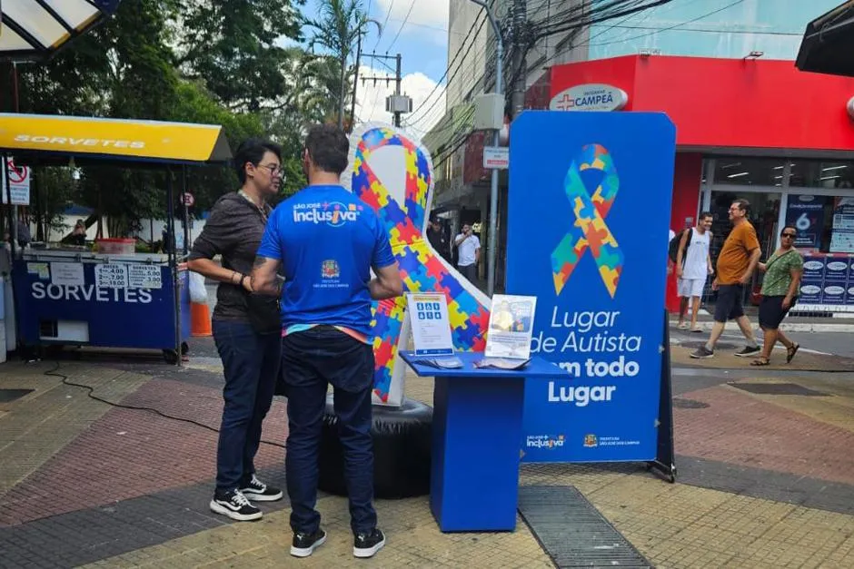 Ações de conscientização sobre autismo em São José dos Campos alcançam cerca de 10 mil pessoas