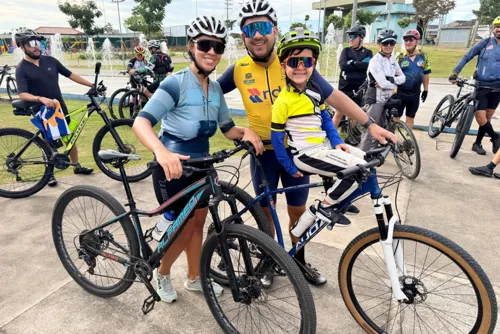 Lançamento do Cicloturismo SJC reúne famílias e ciclistas em São José dos Campos