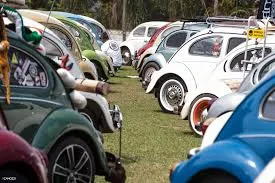 Clube Velhos Clássicos reúne mais de 150 carros antigos em evento no Museu Major Novaes, em Cruzeiro