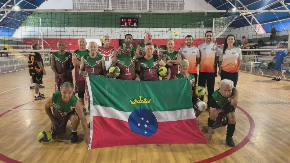 Pindamonhangaba recebe terceira etapa da Superliga da Melhor Idade de Vôlei Adaptado
