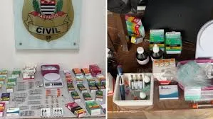 Operação apreende medicamentos irregulares e prende farmacêutico em São Sebastião