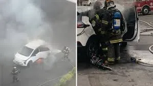 Incêndio em carro elétrico reacende debate sobre segurança e desafios no combate às chamas