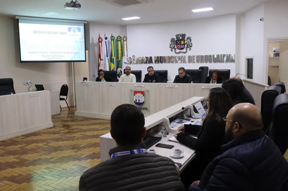 Prefeitura de Queluz apresenta metas fiscais do primeiro quadrimestre de 2026 em audiência pública