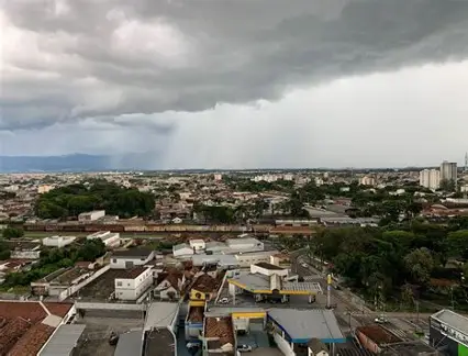 Frente fria deve provocar chuva e queda nas temperaturas no Vale do Paraíba a partir de quinta-feira